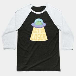 Cute Frog UFO Baseball T-Shirt